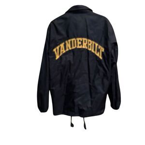 Vanderbilt Pla-Jac by Dunbrooke Jacket‎ Youth XL 18-20 Black Snap USA vintage